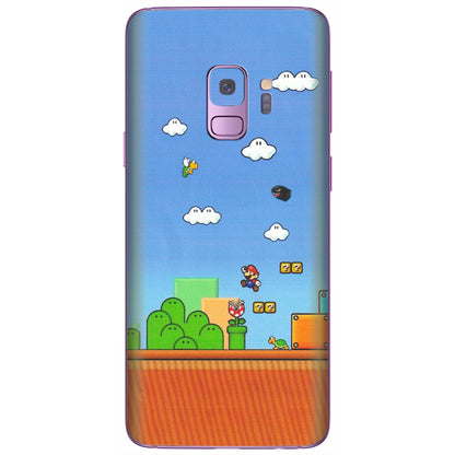 Samsung A/S Series Phone Skins (All Models) - Mario Game Scene - Matte Finish (M-24) Samsung Galaxy S9