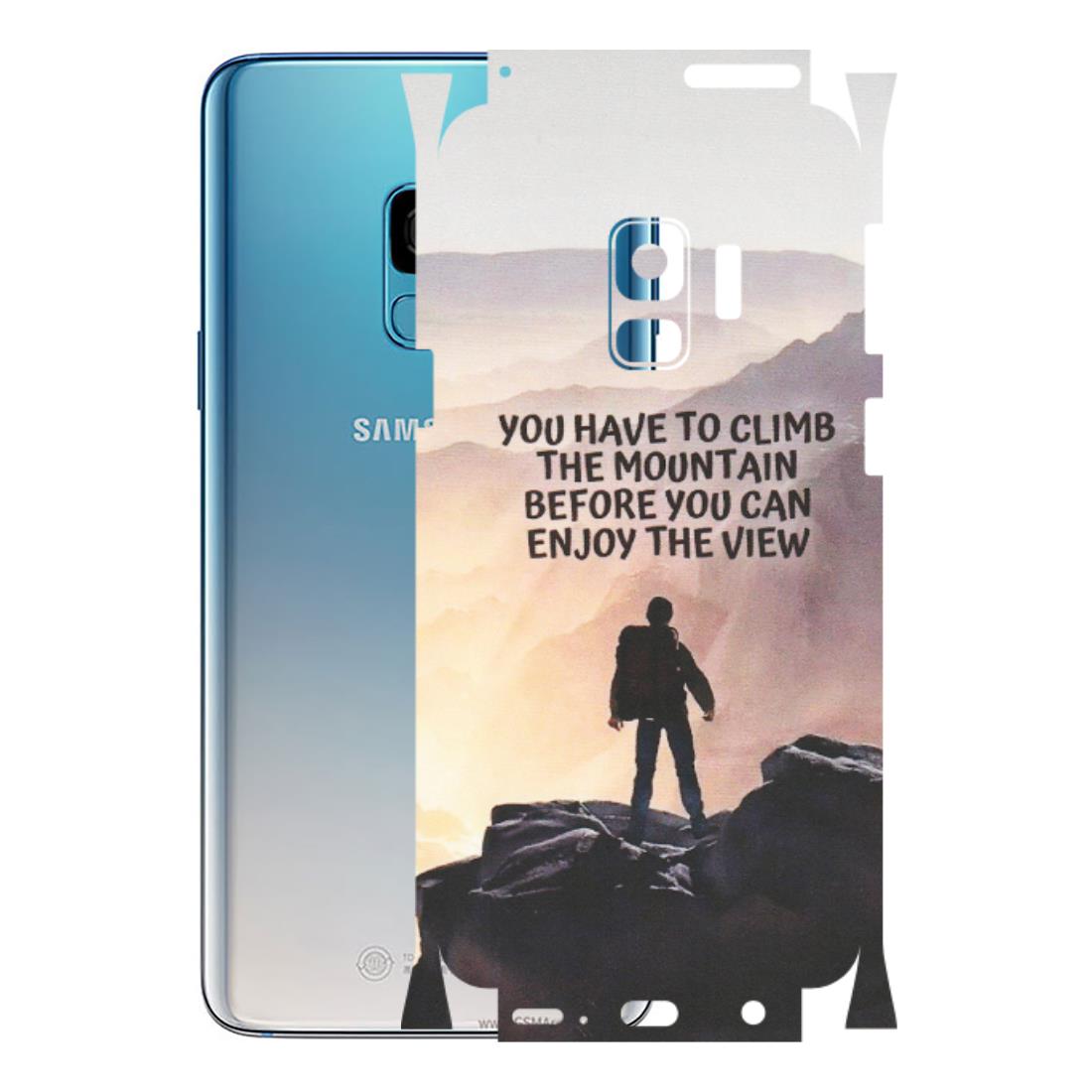 Samsung A/S Series Phone Skins (All Models) - Motivational Hiking Mountain - Matte Finish (M-28) Samsung Galaxy S9