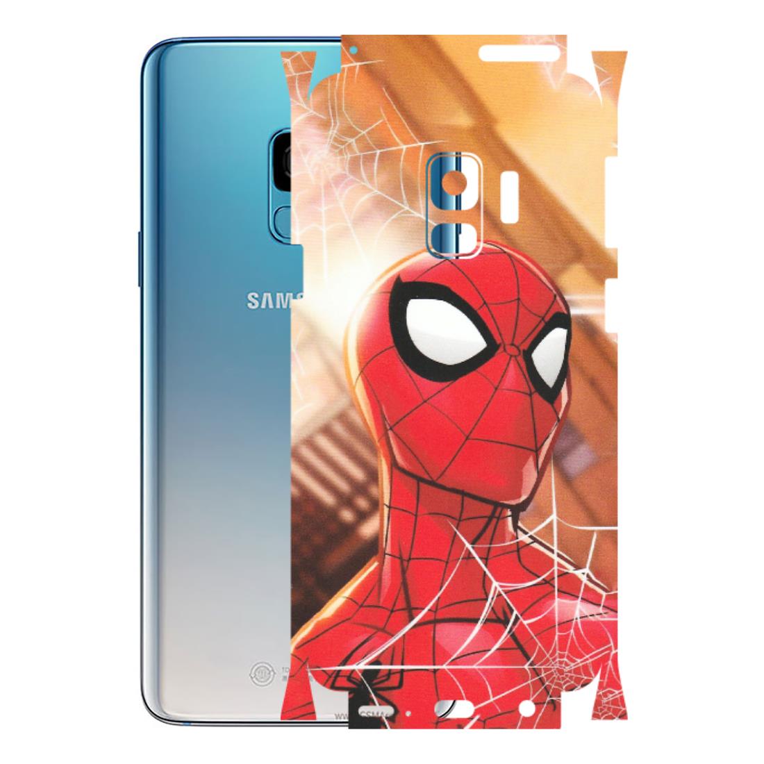 Samsung A/S Series Phone Skins (All Models) - Spiderman Face New - Matte Finish (M-41) Samsung Galaxy S9