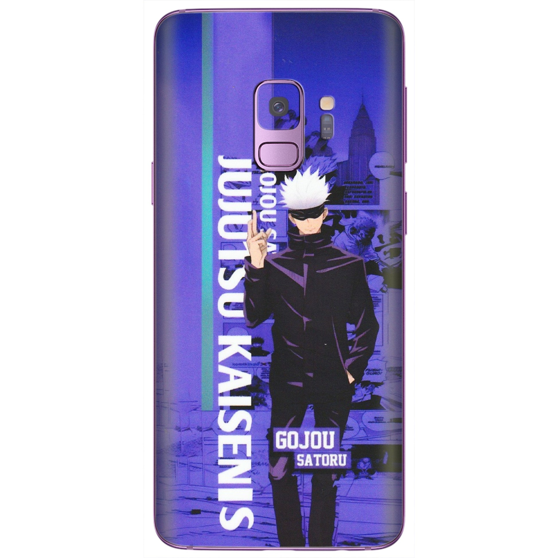 Samsung A/S Series Phone Skins (All Models) - Jujutsu Kaisen Gojo - Matte Finish (M-05) Samsung Galaxy S9