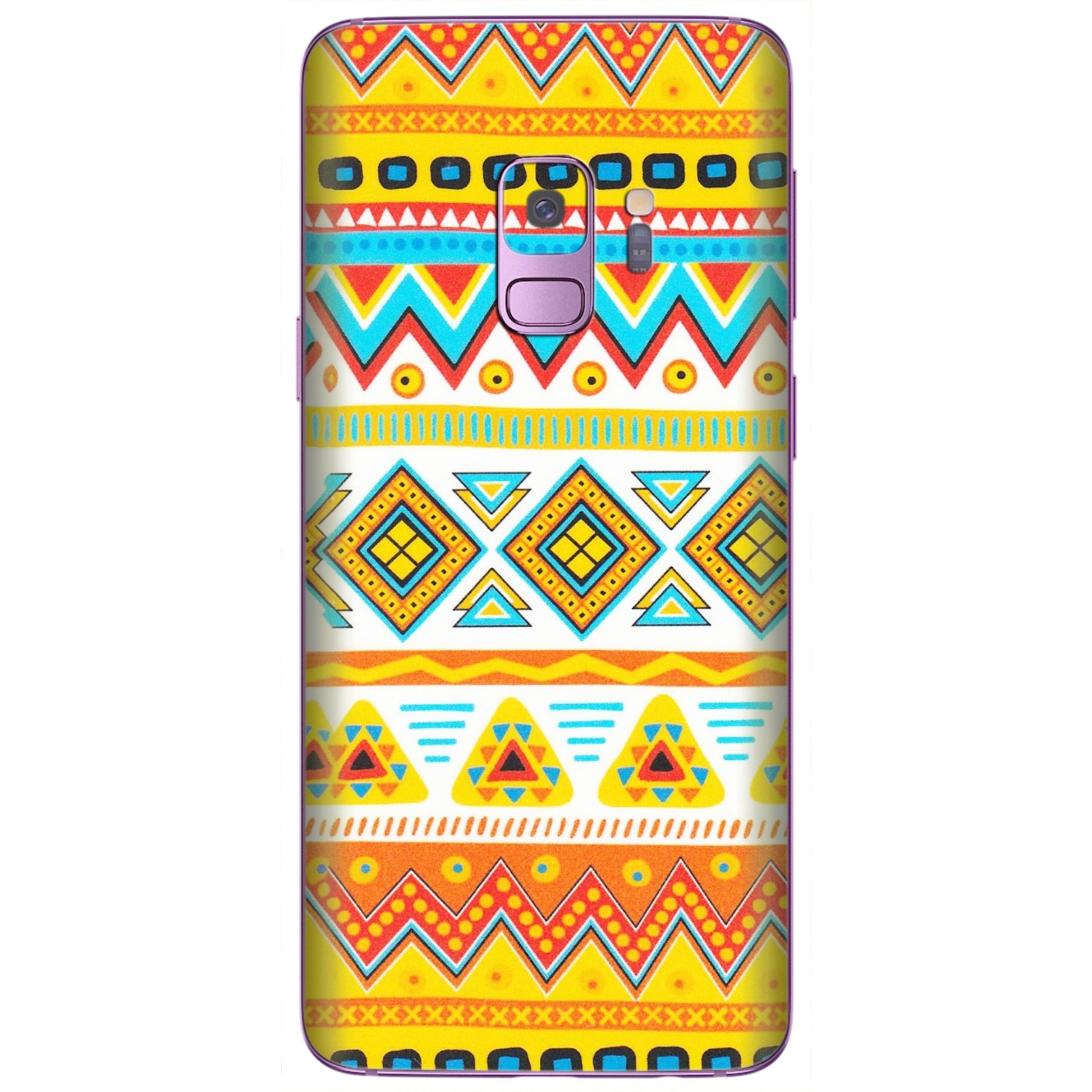Samsung A/S Series Phone Skins (All Models) - Mexican Abstract - Matte Finish (M-71) Samsung Galaxy S9