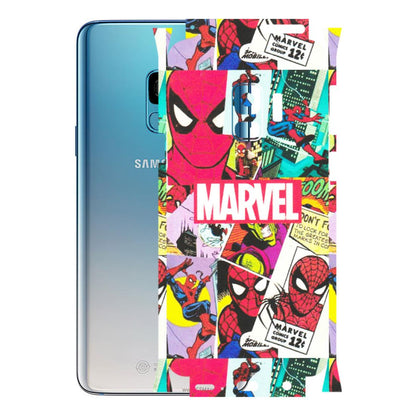 Samsung A/S Series Phone Skins (All Models) - Marvel Comic Spiderman Grafitti - Matte Finish (M-72) Samsung Galaxy S9