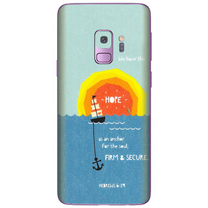 Samsung A/S Series Phone Skins (All Models) - A Beautiful Sunset of Hope - Matte Finish (M-75) Samsung Galaxy S9