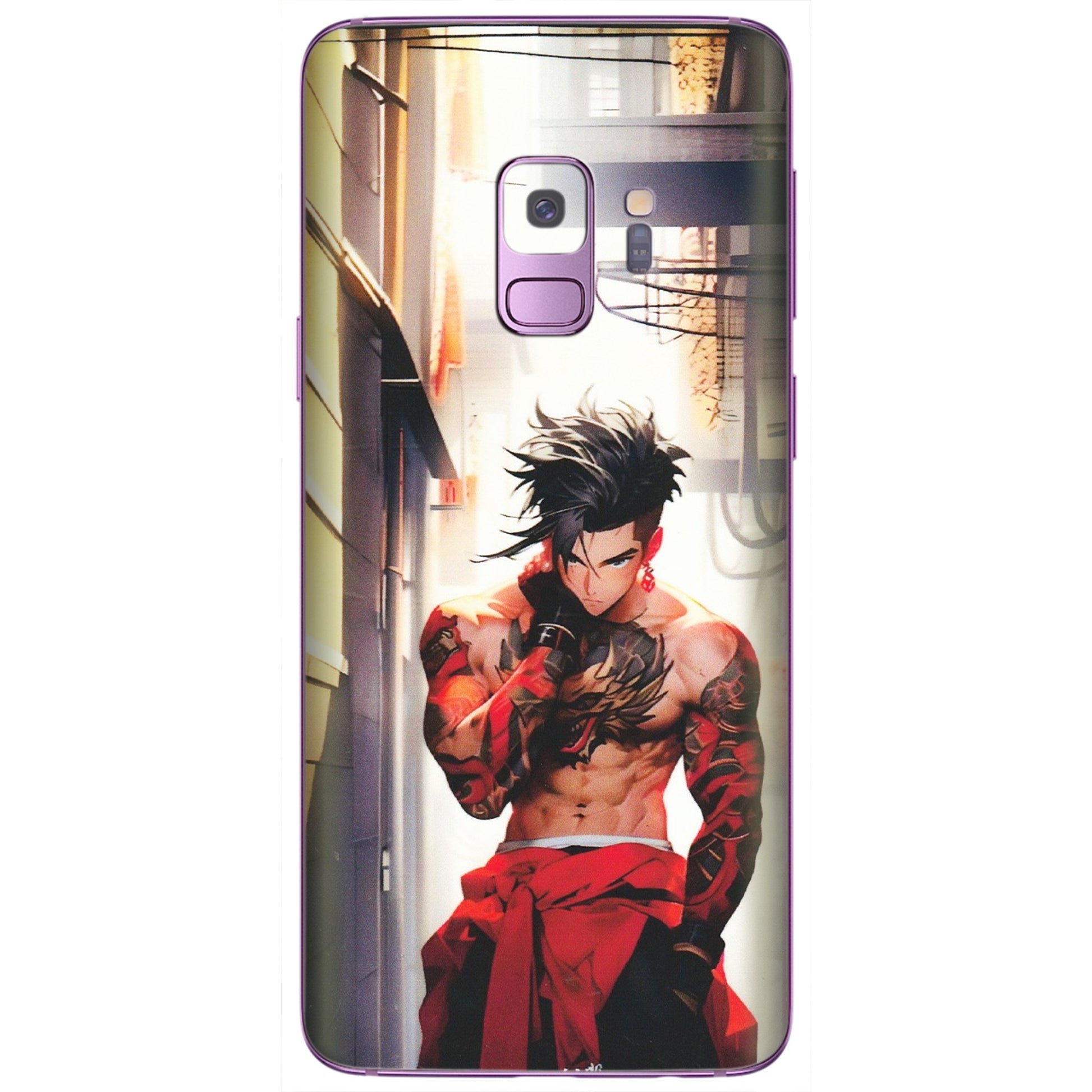 Samsung A/S Series Phone Skins (All Models) - In the streets of Japan - Matte Finish (M-77) Samsung Galaxy S9