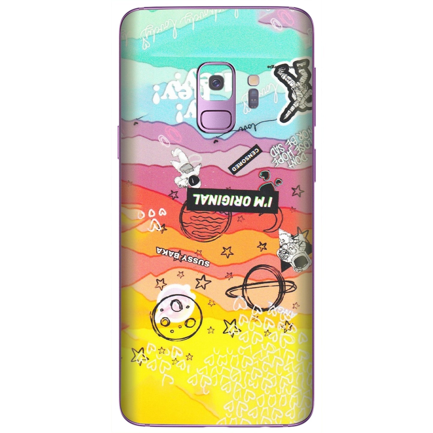 Samsung A/S Series Phone Skins (All Models) - The Original Astronaut - Matte Finish (M-79) Samsung Galaxy S9