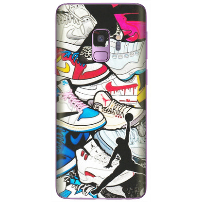 Samsung A/S Series Phone Skins (All Models) - Jordan Sneakers Fan - Matte Finish (M-80) Samsung Galaxy S9