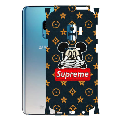 Samsung A/S Series Phone Skins (All Models) - Mickey Supreme - Matte Finish (M-83) Samsung Galaxy S9