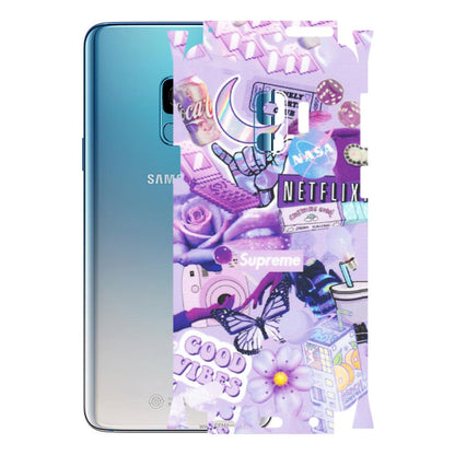 Samsung A/S Series Phone Skins (All Models) - Supreme Purple Magic - Matte Finish (M-88) Samsung Galaxy S9