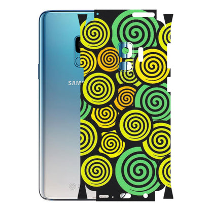 Samsung A/S Series Phone Skins (All Models) - Crazy Spiral - Matte Finish (M-91) Samsung Galaxy S9