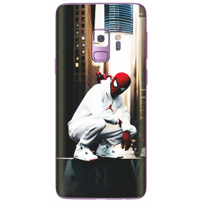 Samsung A/S Series Phone Skins (All Models) - Sportsman Spider Man - Matte Finish (M-94) Samsung Galaxy S9