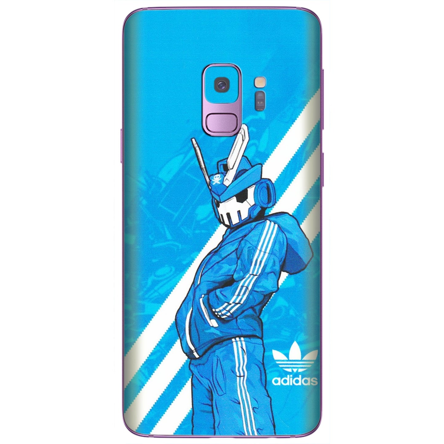 Samsung A/S Series Phone Skins (All Models) - Battle of Adidas - Matte Finish (M-98) Samsung Galaxy S9