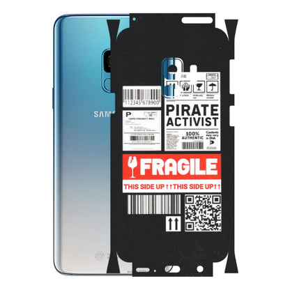Samsung A/S Series Phone Skins (All Models) - Handle With Care - Matte Finish (M-99) Samsung Galaxy S9