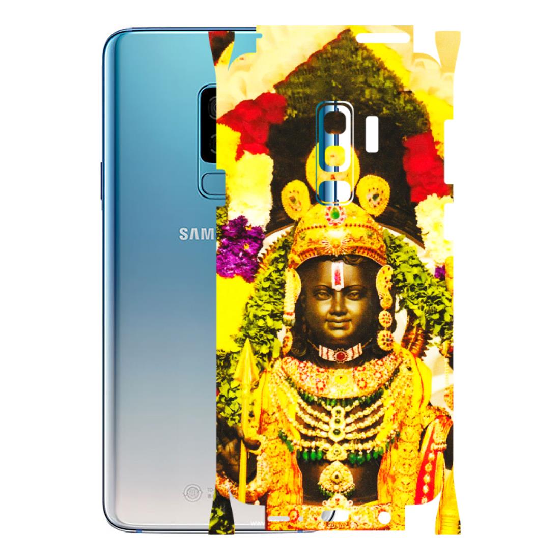 Samsung A/S Series Phone Skins (All Models) - Ram Lalla Ayodhya - 3D Embossed Finish (L-103) Samsung Galaxy S9 Plus