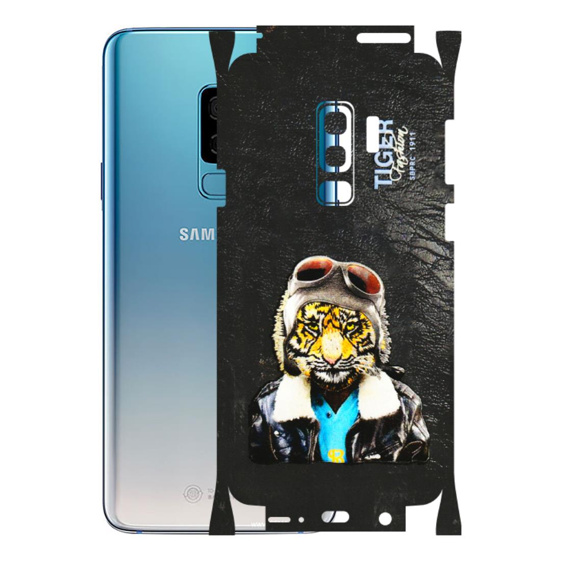 Samsung A/S Series Phone Skins (All Models) - Rider Tiger - 3D Embossed Finish (L-113) Samsung Galaxy S9 Plus