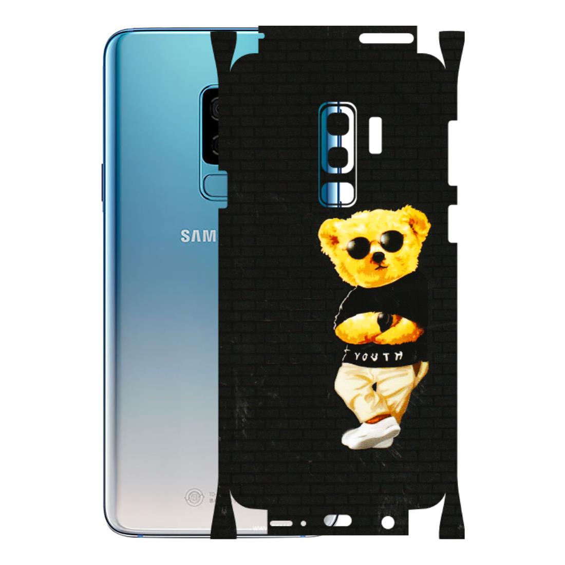 Samsung A/S Series Phone Skins (All Models) - Classy Teddy Bear - 3D Embossed Finish (L-116) Samsung Galaxy S9 Plus