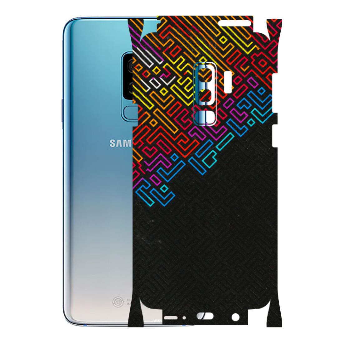 Samsung A/S Series Phone Skins (All Models) - Dotme Pattern Art - 3D Embossed Finish (L-121) Samsung Galaxy S9 Plus