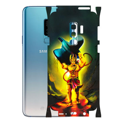 Samsung A/S Series Phone Skins (All Models) - Hanuman Ji - 3D Embossed Finish (L-128) Samsung Galaxy S9 Plus