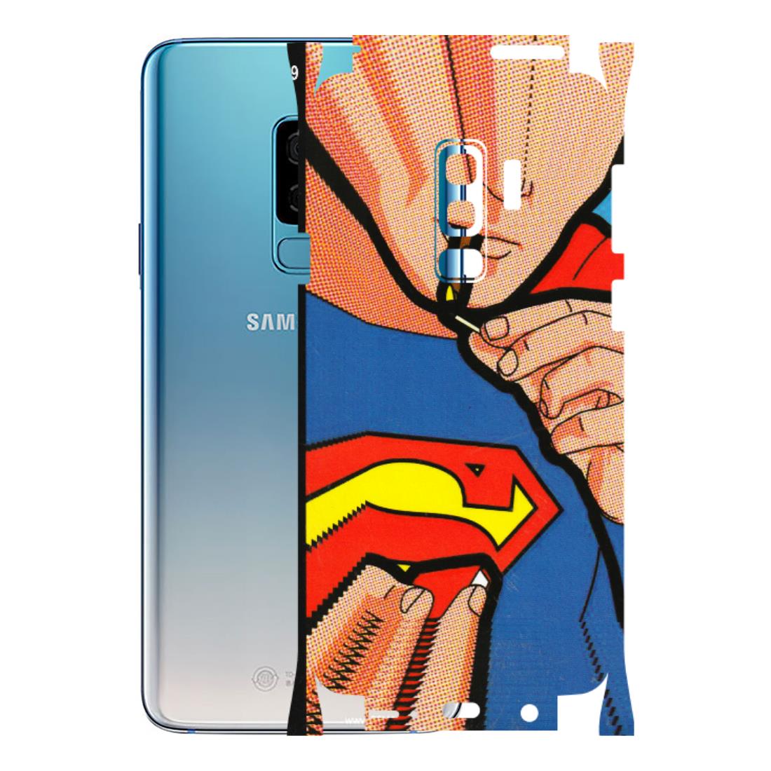Samsung A/S Series Phone Skins (All Models) - Superman Sutta - 3D Embossed Finish (L-130) Samsung Galaxy S9 Plus