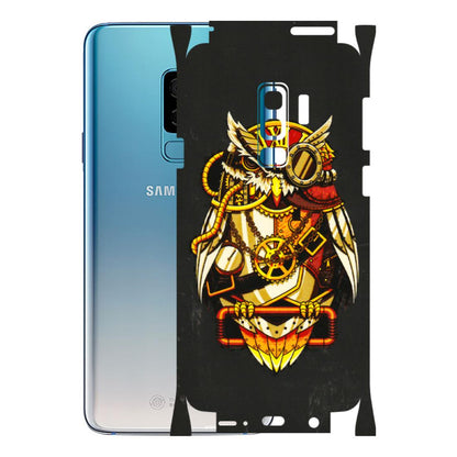 Samsung A/S Series Phone Skins (All Models) - Classy Smart Owl - 3D Embossed Finish (L-144) Samsung Galaxy S9 Plus