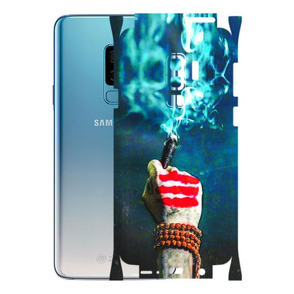 Samsung A/S Series Phone Skins (All Models) - Mahadev Bhakt - 3D Embossed Finish (L-146) Samsung Galaxy S9 Plus