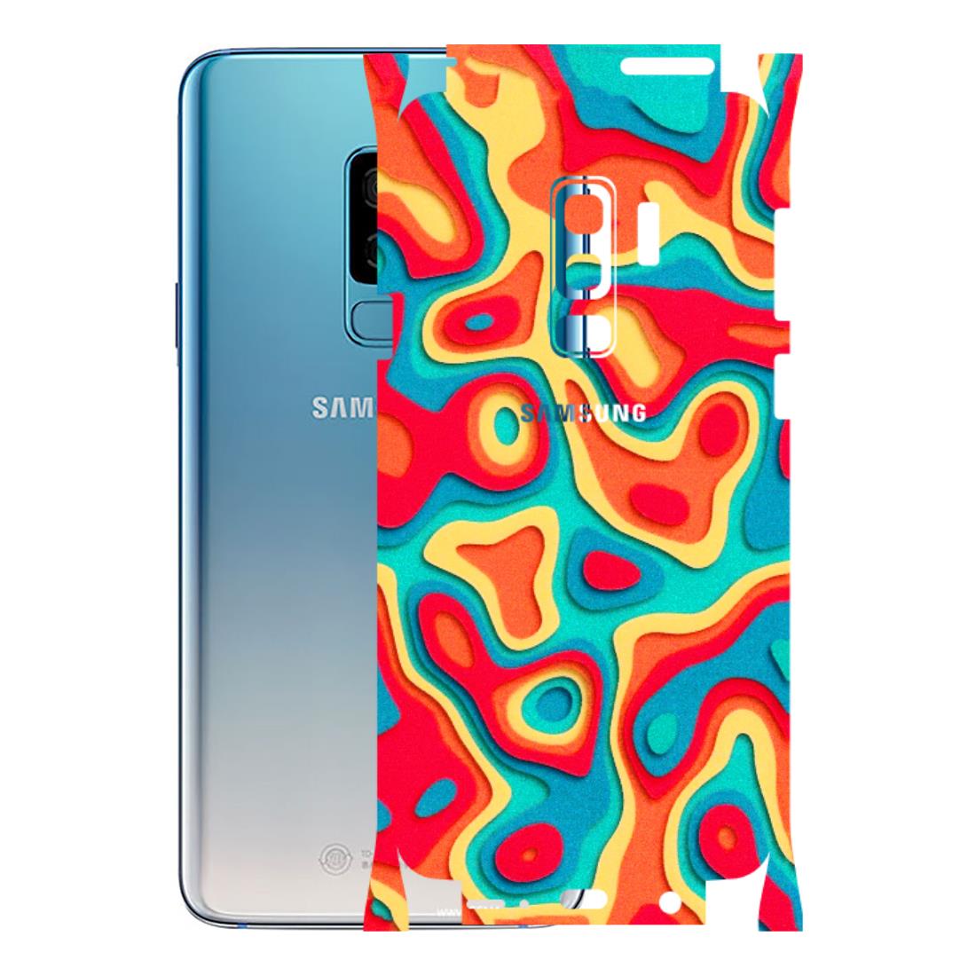 Samsung A/S Series Phone Skins (All Models) - Abstract Swirl - 3D Embossed Finish (L-150) Samsung Galaxy S9 Plus