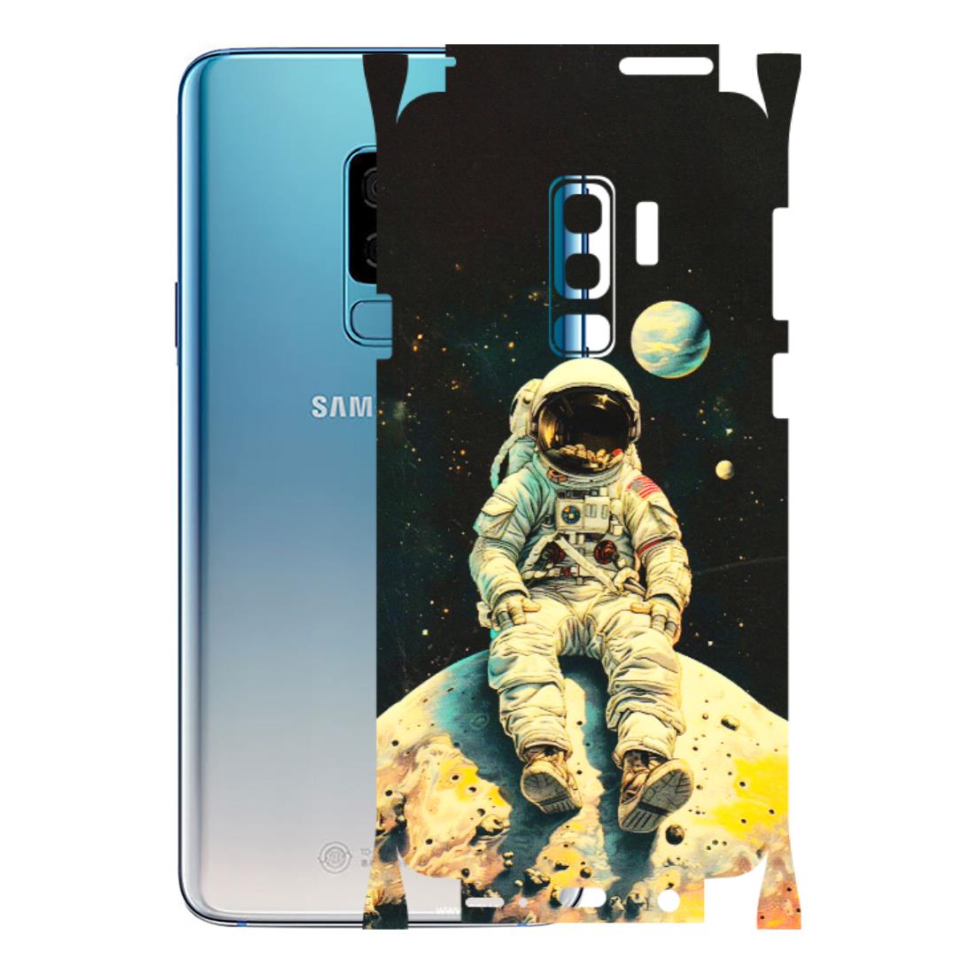 Samsung A/S Series Phone Skins (All Models) - Astronaut in Space - 3D Embossed Finish (L-16) Samsung Galaxy S9 Plus