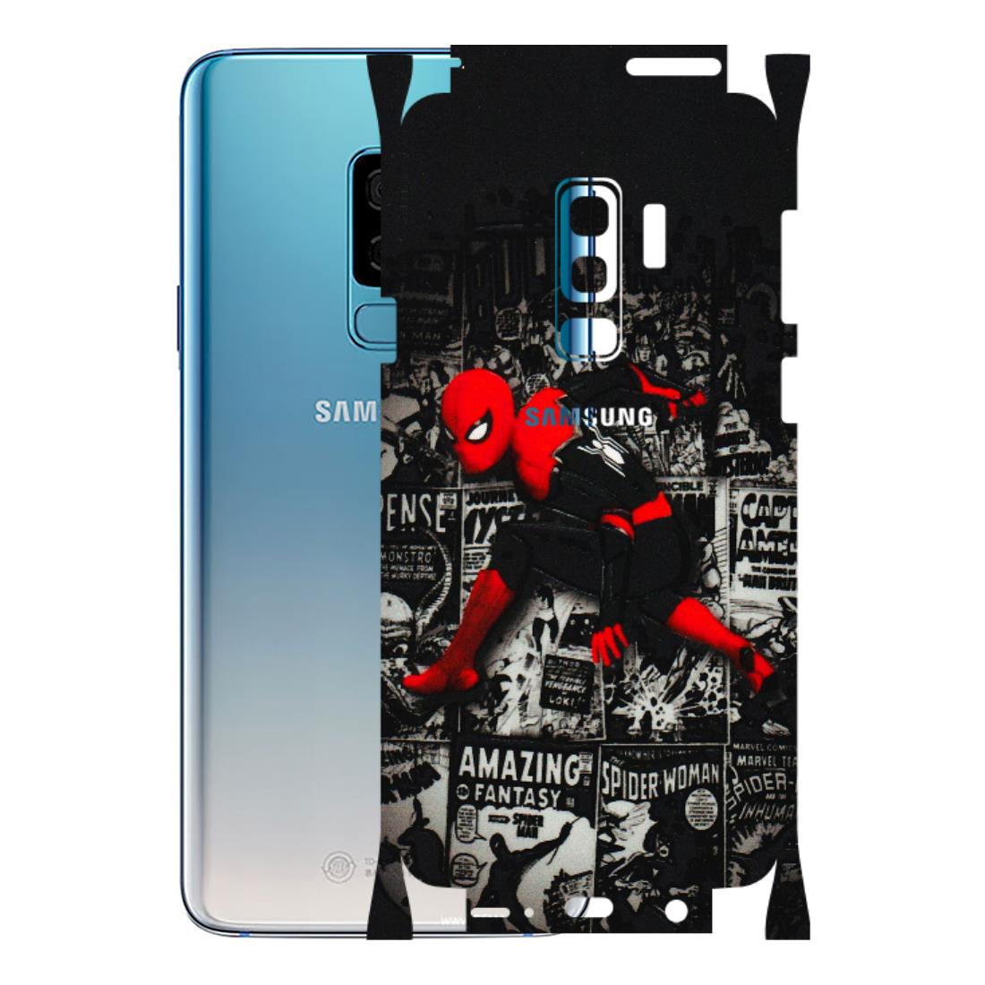 Samsung A/S Series Phone Skins (All Models) - SpiderMan New - 3D Embossed Finish (L-162) Samsung Galaxy S9 Plus