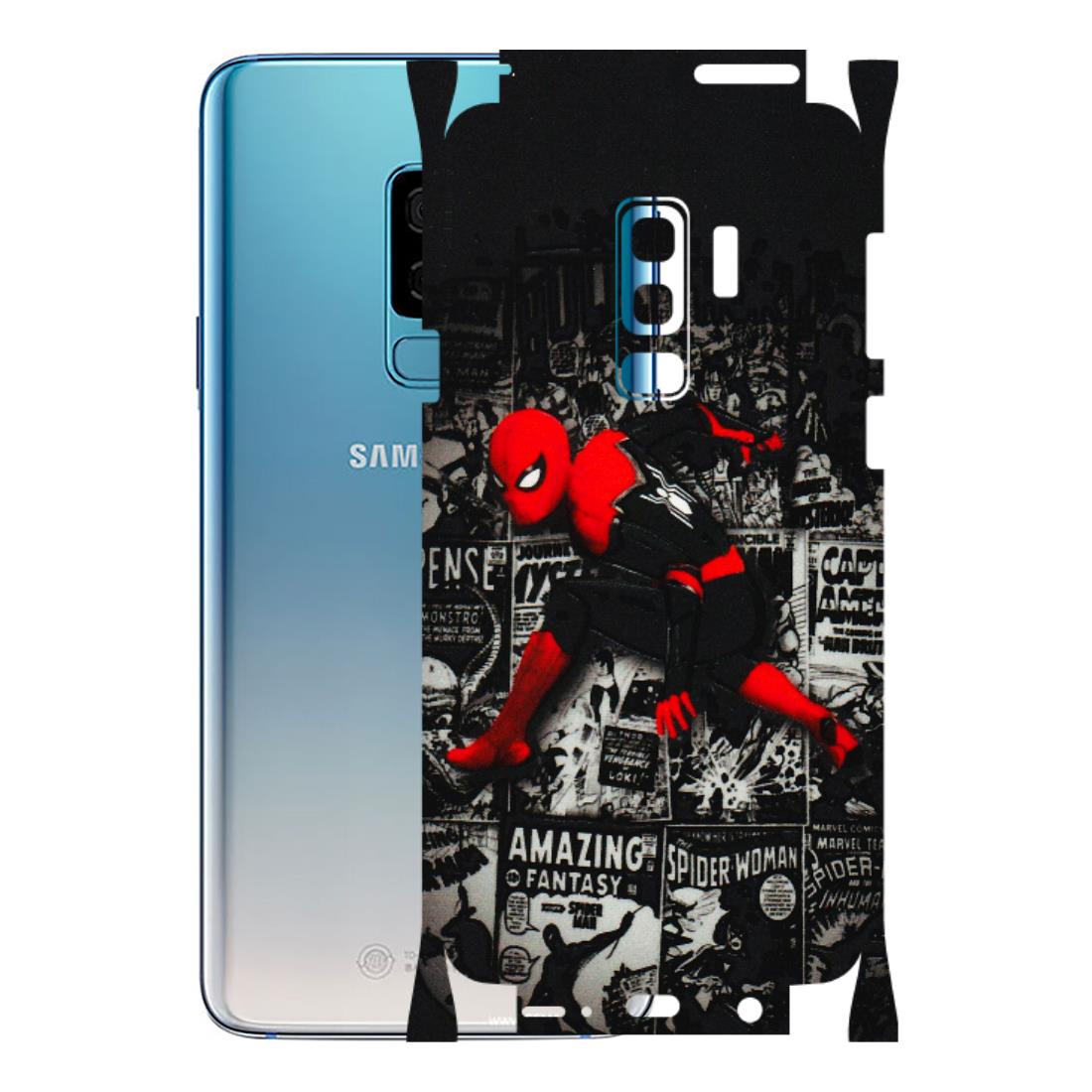 Samsung A/S Series Phone Skins (All Models) - SpiderMan New - 3D Embossed Finish (L-162) Samsung Galaxy S9 Plus