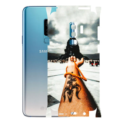 Samsung A/S Series Phone Skins (All Models) - Jai Adiyogi Mahakaal - 3D Embossed Finish (L-164) Samsung Galaxy S9 Plus