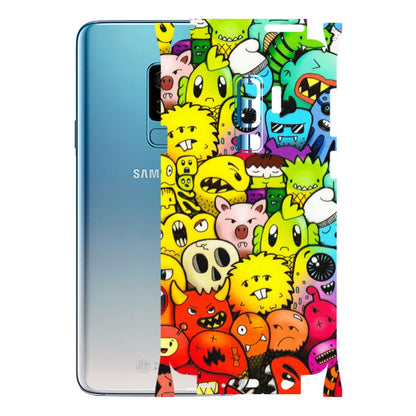 Samsung A/S Series Phone Skins (All Models) - Angry Funkies - 3D Embossed Finish (L-169) Samsung Galaxy S9 Plus