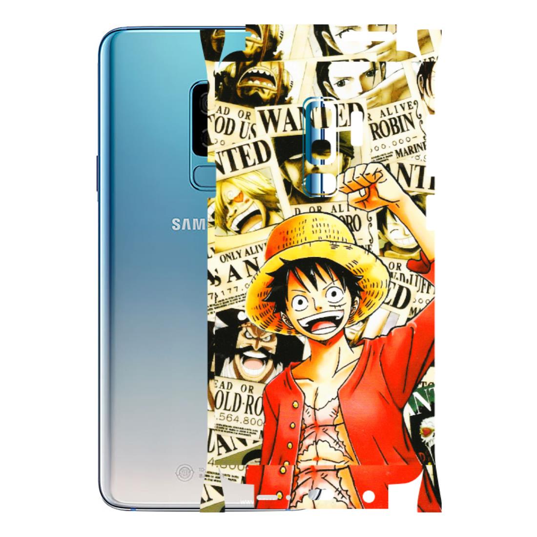 Samsung A/S Series Phone Skins (All Models) - Luffy Anime - 3D Embossed Finish (L-177) Samsung Galaxy S9 Plus