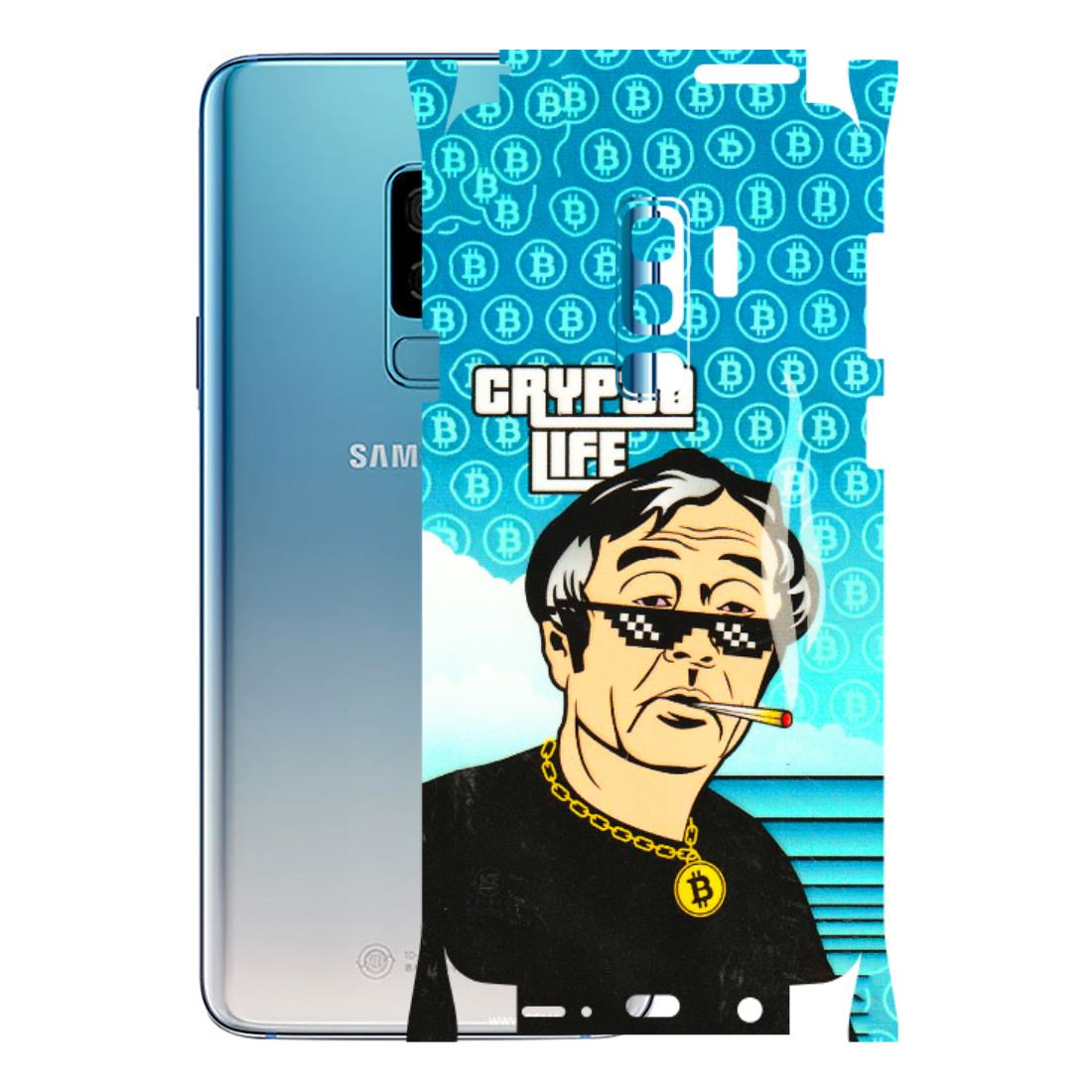 Samsung A/S Series Phone Skins (All Models) - Crypto Thug Life - 3D Embossed Finish (L-179) Samsung Galaxy S9 Plus