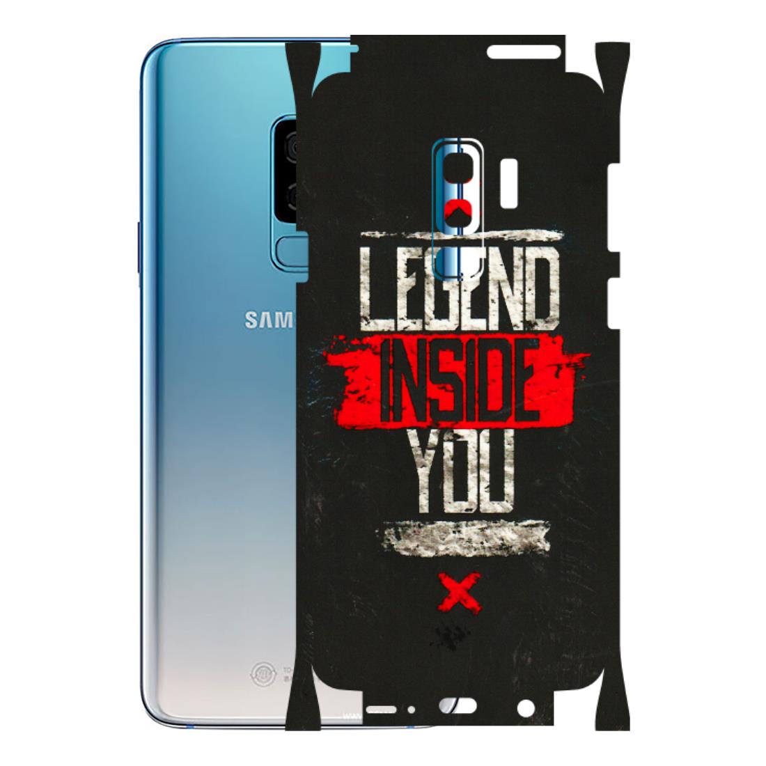 Samsung A/S Series Phone Skins (All Models) - Legend Inside You - 3D Embossed Finish (L-186) Samsung Galaxy S9 Plus