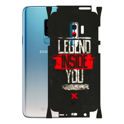 Samsung A/S Series Phone Skins (All Models) - Legend Inside You - 3D Embossed Finish (L-186) Samsung Galaxy S9 Plus