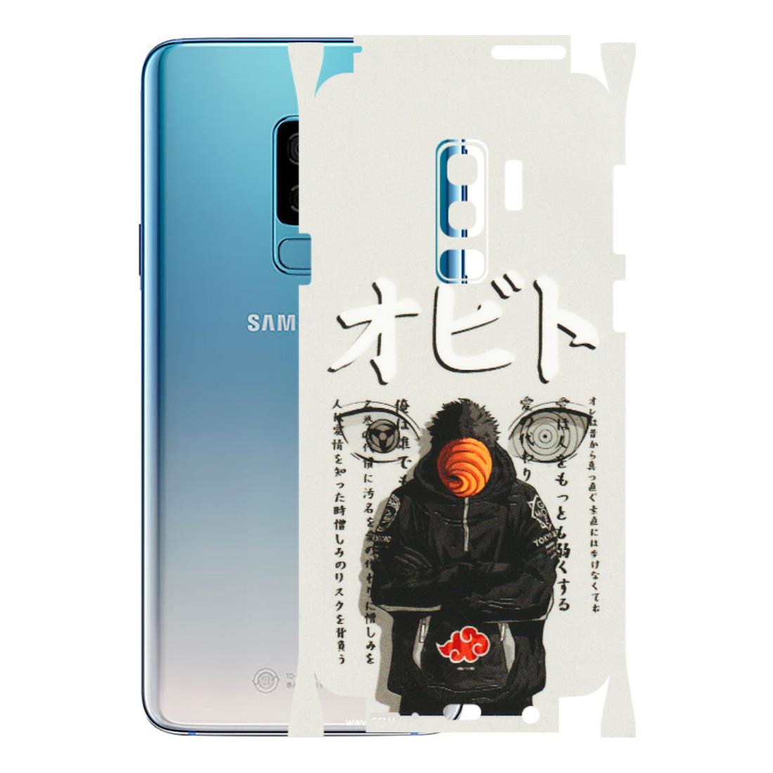 Samsung A/S Series Phone Skins (All Models) - Obito Anime Eye - 3D Embossed Finish (L-19) Samsung Galaxy S9 Plus