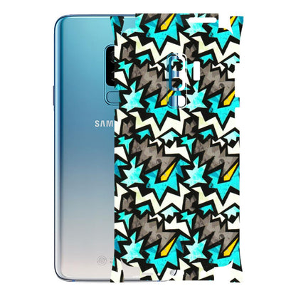 Samsung A/S Series Phone Skins (All Models) - Funky Zig Zag - 3D Embossed Finish (L-223) Samsung Galaxy S9 Plus