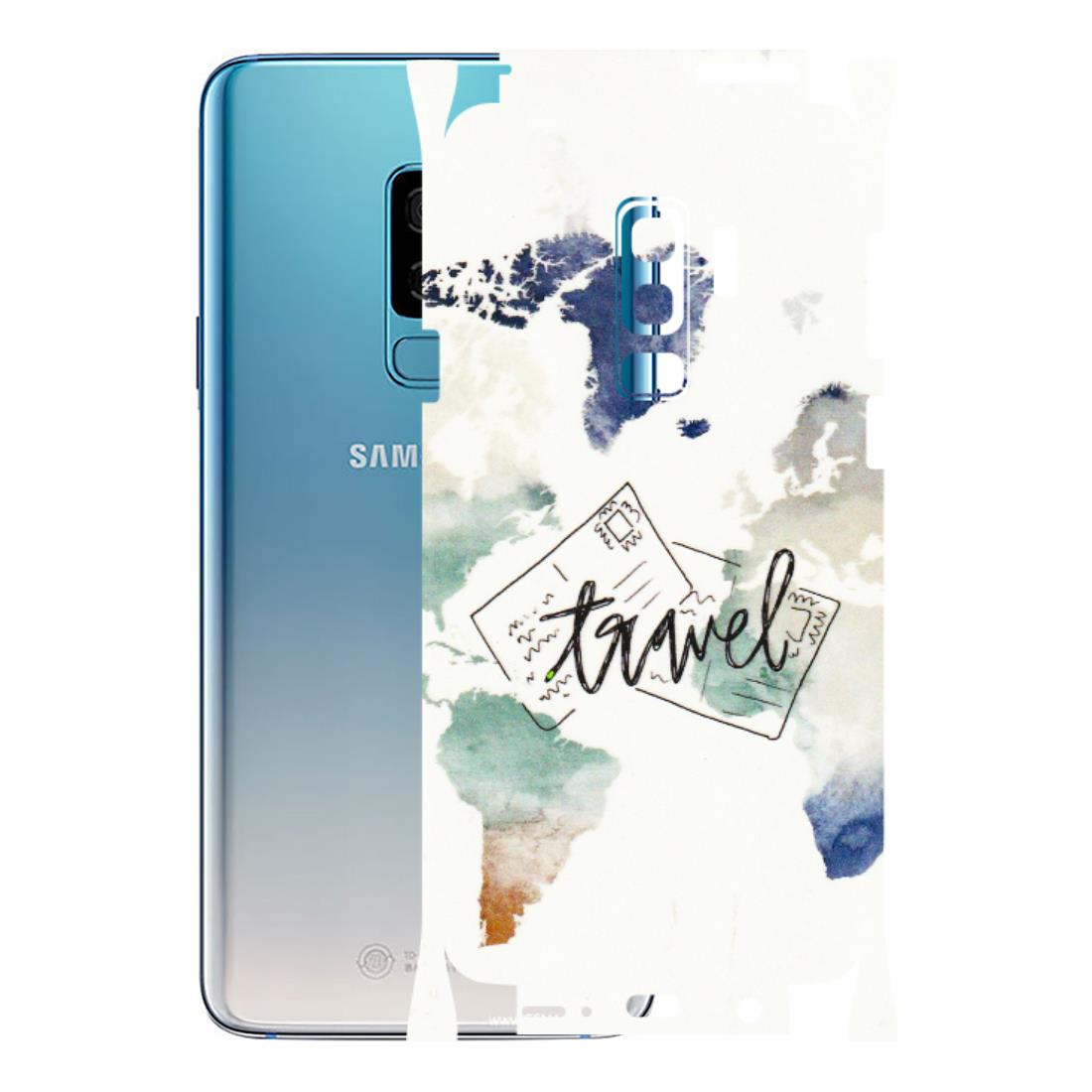 Samsung A/S Series Phone Skins (All Models) - Travel The World - 3D Embossed Finish (L-232) Samsung Galaxy S9 Plus