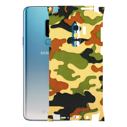 Samsung A/S Series Phone Skins (All Models) - Indian Military - 3D Embossed Finish (L-234) Samsung Galaxy S9 Plus