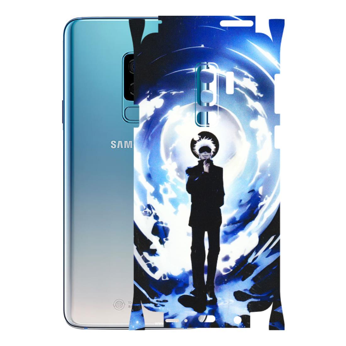 Samsung A/S Series Phone Skins (All Models) - Satoru Gojo Dark Blue - 3D Embossed Finish (L-235) Samsung Galaxy S9 Plus
