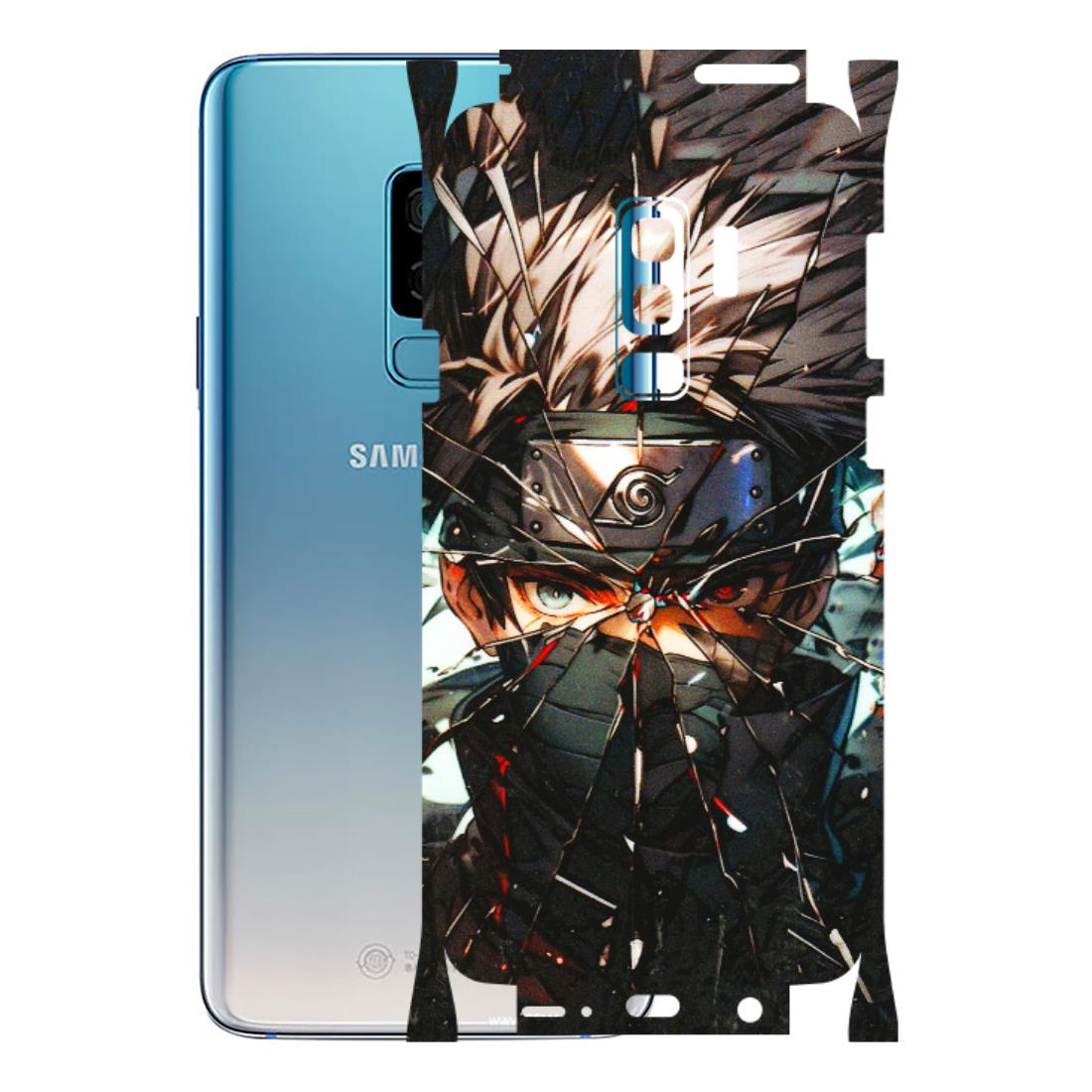 Samsung A/S Series Phone Skins (All Models) - Kakashi Shattered Glass Effect - 3D Embossed Finish (L-237) Samsung Galaxy S9 Plus