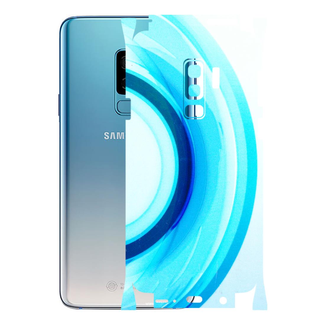 Samsung A/S Series Phone Skins (All Models) - The Blue Curve - 3D Embossed Finish (L-244) Samsung Galaxy S9 Plus