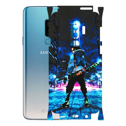Samsung A/S Series Phone Skins (All Models) - Demon Slayer Sword - 3D Embossed Finish (L-247) Samsung Galaxy S9 Plus