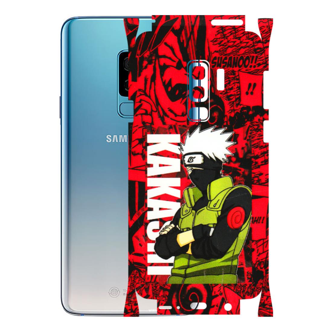 Samsung A/S Series Phone Skins (All Models) - Kakashi Red Anime - 3D Embossed Finish (L-251) Samsung Galaxy S9 Plus