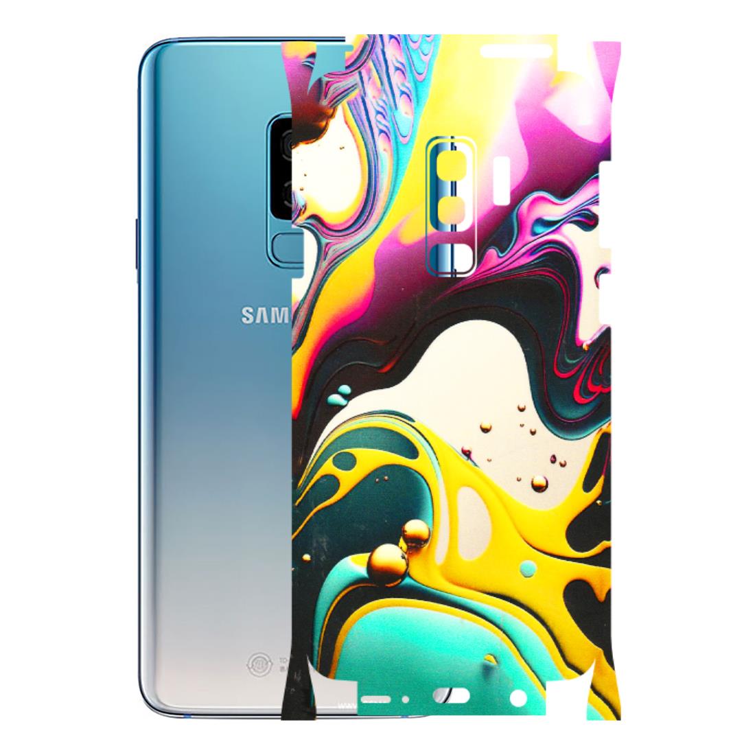 Samsung A/S Series Phone Skins (All Models) - Multicolor Abstract pattern - 3D Embossed Finish (L-254) Samsung Galaxy S9 Plus