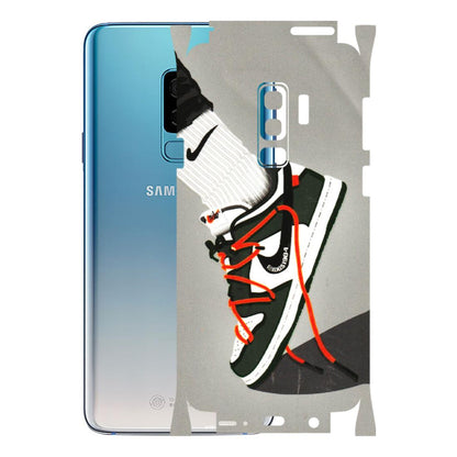 Samsung A/S Series Phone Skins (All Models) - New Grey Sneaker - 3D Embossed Finish (L-261) Samsung Galaxy S9 Plus