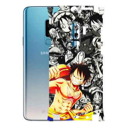 Samsung A/S Series Phone Skins (All Models) - Anime Comics Games Doodles - 3D Embossed Finish (L-27) Samsung Galaxy S9 Plus