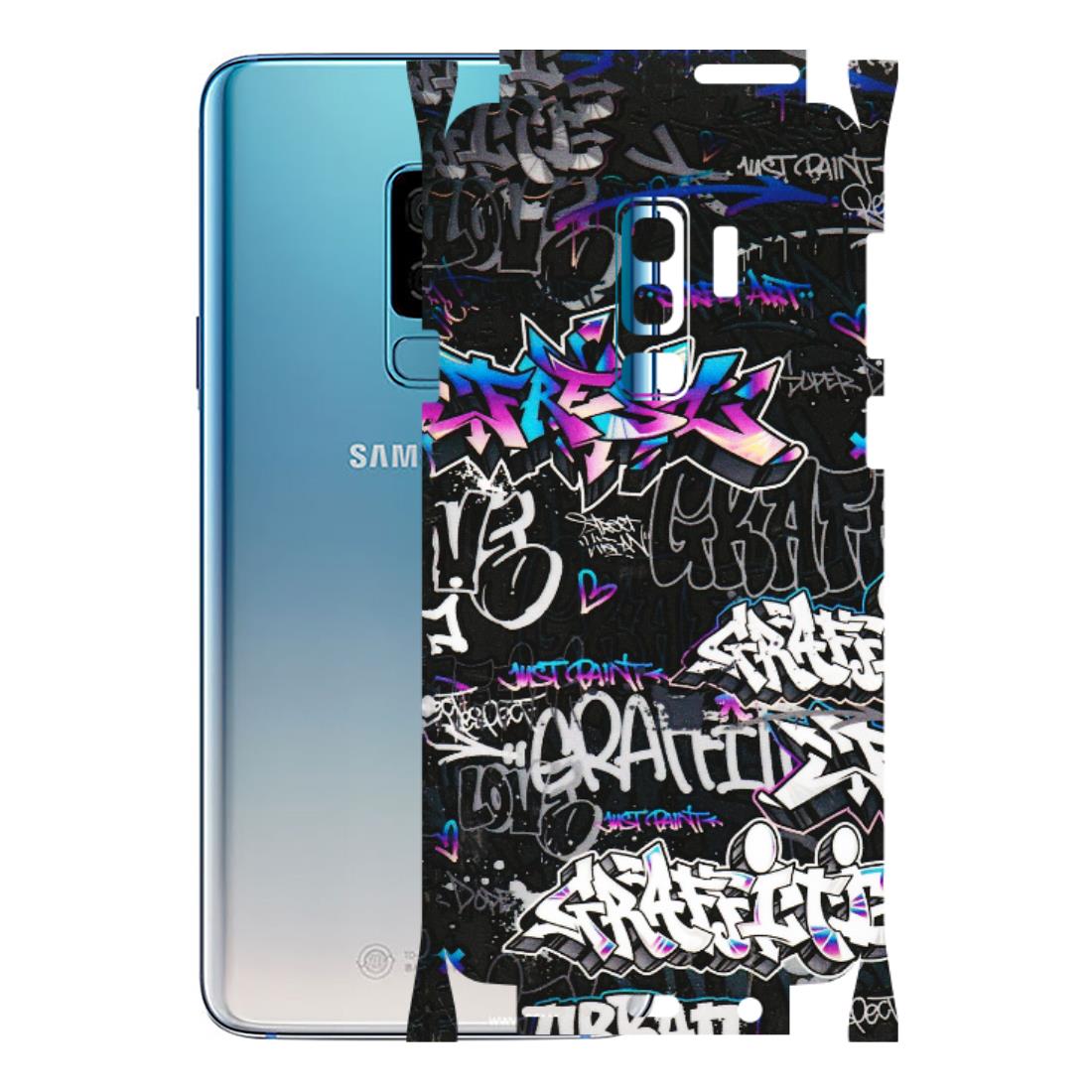 Samsung A/S Series Phone Skins (All Models) - Graffiti Killer - 3D Embossed Finish (L-274) Samsung Galaxy S9 Plus