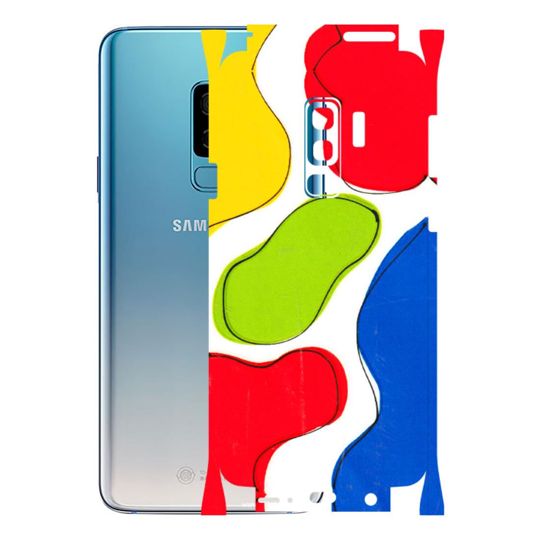 Samsung A/S Series Phone Skins (All Models) - RGB Colour Paint - 3D Embossed Finish (L-284) Samsung Galaxy S9 Plus