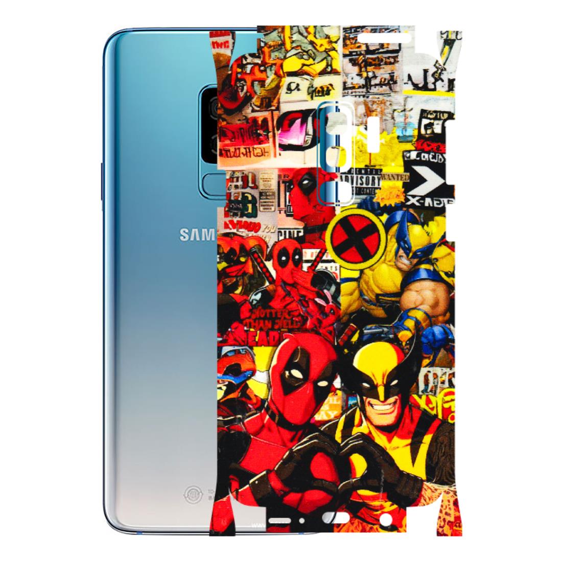 Samsung A/S Series Phone Skins (All Models) - Spidy Wolverine - 3D Embossed Finish (L-310) Samsung Galaxy S9 Plus