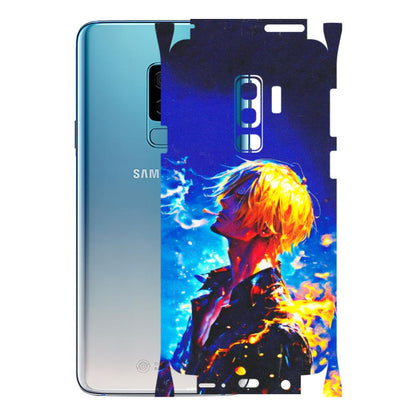Samsung A/S Series Phone Skins (All Models) - Sanji Vinsmoke One Piece - 3D Embossed Finish (L-319) Samsung Galaxy S9 Plus